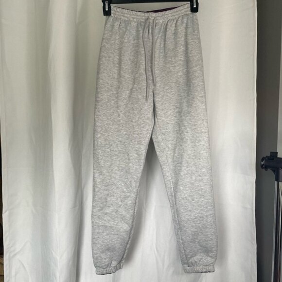 Made in Korea Thermal Insulated Lined Track Sweatpants Tapered Elastic Ankles - Picture 1 of 11